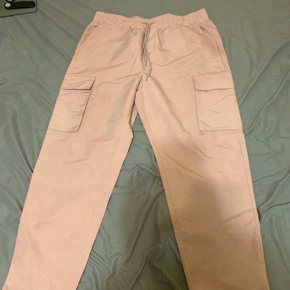 Pink Cargo Pants - Picture 1 of 3